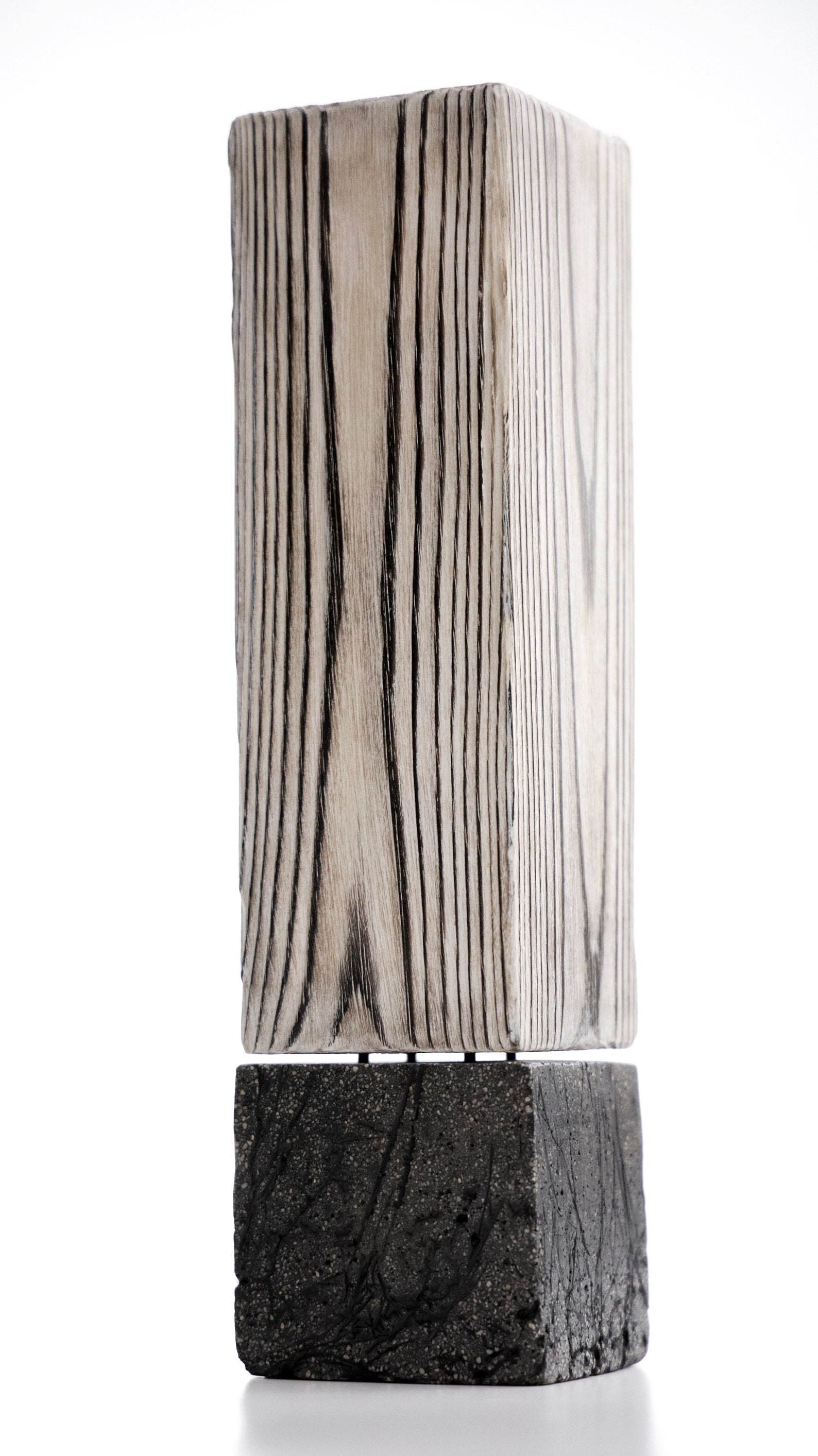 Paper Weight Bookend White Wood Bookend Heavy Bookend Burnt Etsy