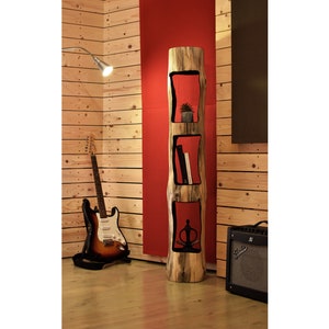 Artisan Wooden Book Stand Shelf Made From Pine Wood Suitable For Outdoor And Indoor Use - Classroom Decoration
