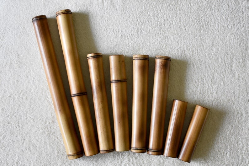 Bamboo Massage Sticks Wood Therapy Tools Bamboo Massage Etsy