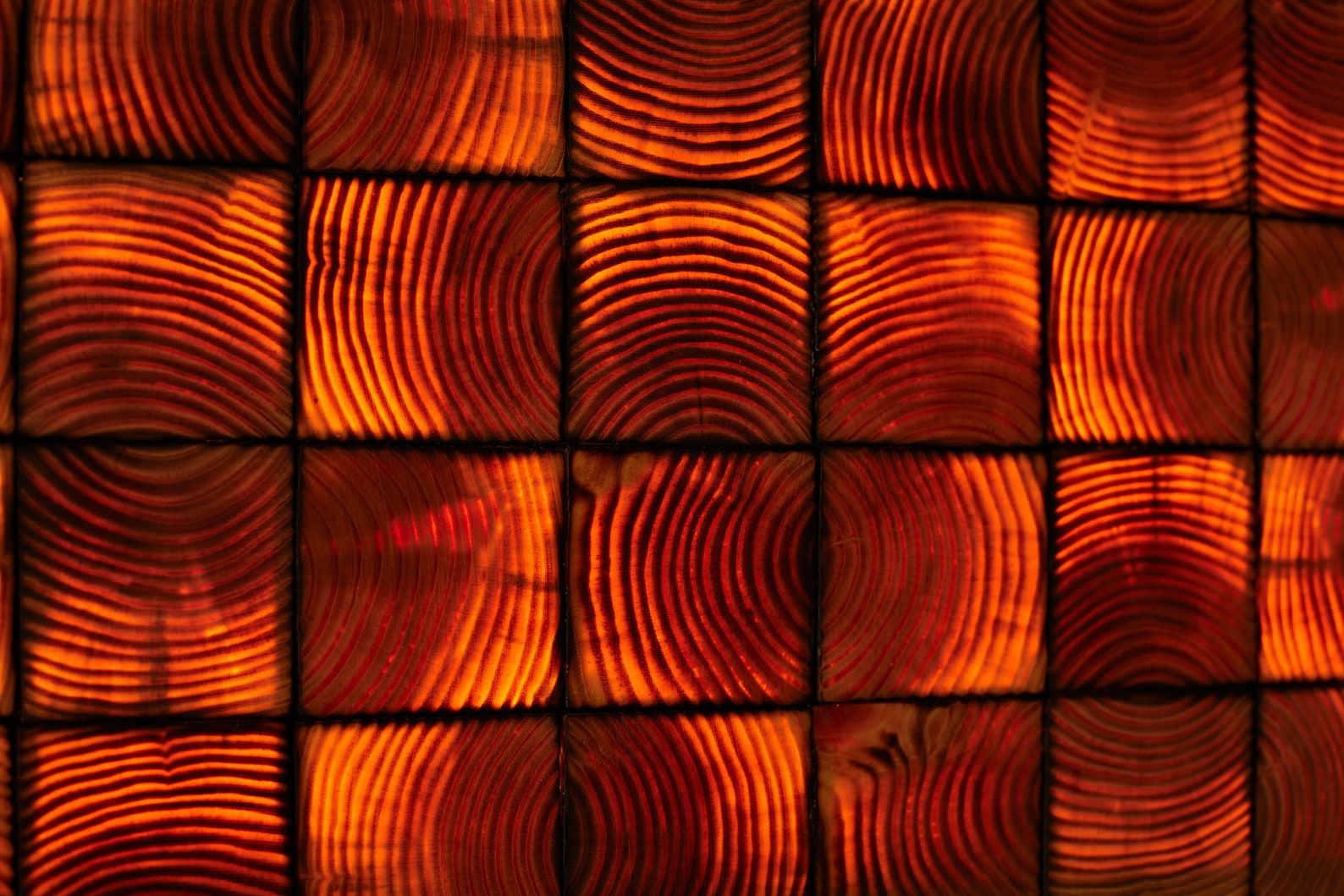 Pine Wood LED Wall Art, Backlit Geometric Decor, Media Wall - Etsy