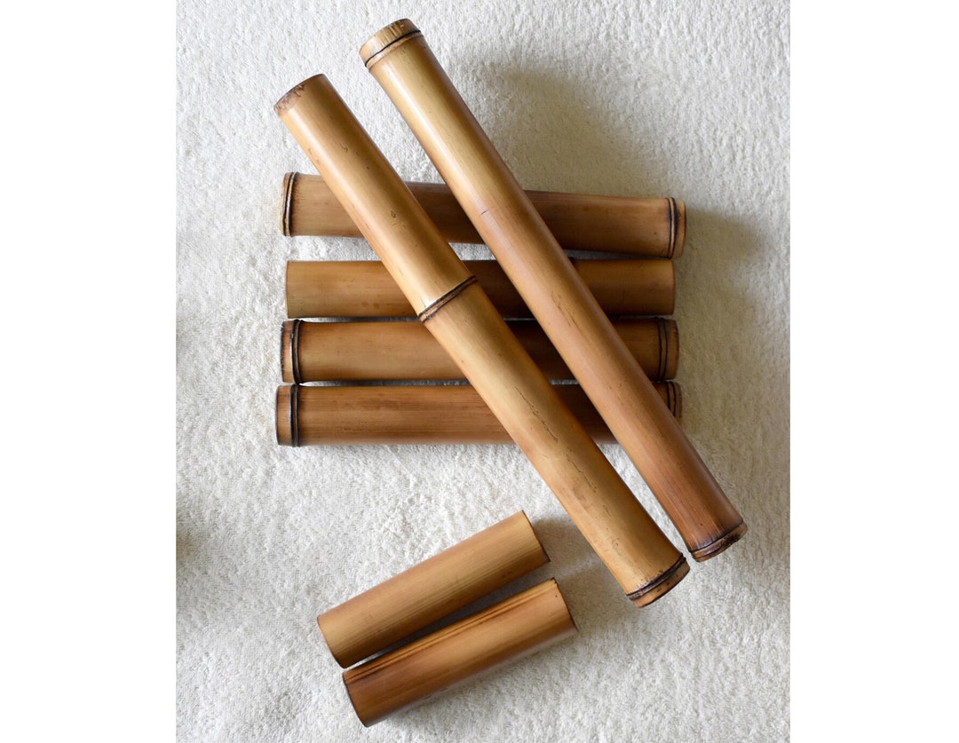 Bamboo Massage Tools, Heat Massage Rollers, Wood Massage Set of 8