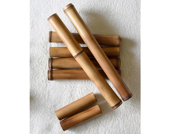 Bambus Massage-Werkzeuge, Holz Roller 8er Set, Schwedische Massage