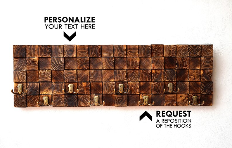 Personalized Wall Hanger Entryway Wall Decor New Home Decor Etsy