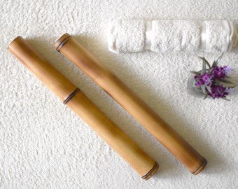 Ensemble de bâtons de massage, Outils de massage, Outils de massage en bambou, Bâtons de bambou pour le massage, Outils de massage thérapeutique en bois, Massage du corps, Massage au bois