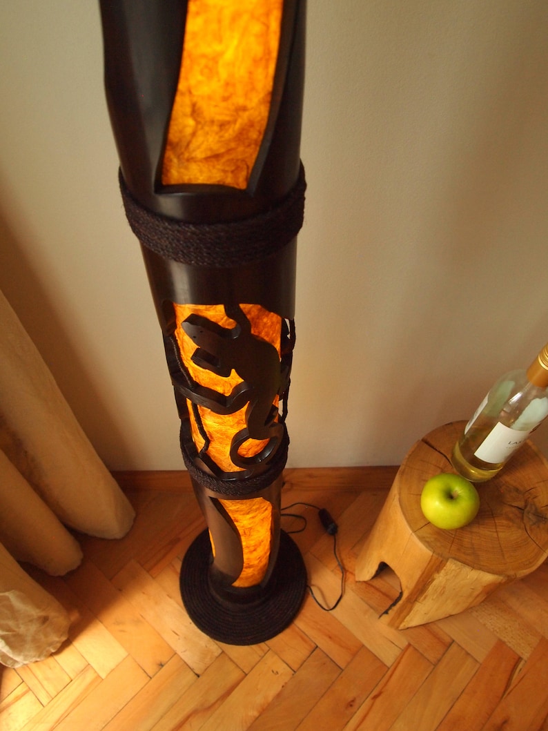 Floor Lamp Interior Lamp Accent Floor Lamp Yoga Studio Mood Etsy Canada