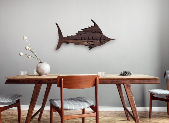 4 Piezas De Decoración De Pared De Peces, Decoración | Cuotas Sin Interés