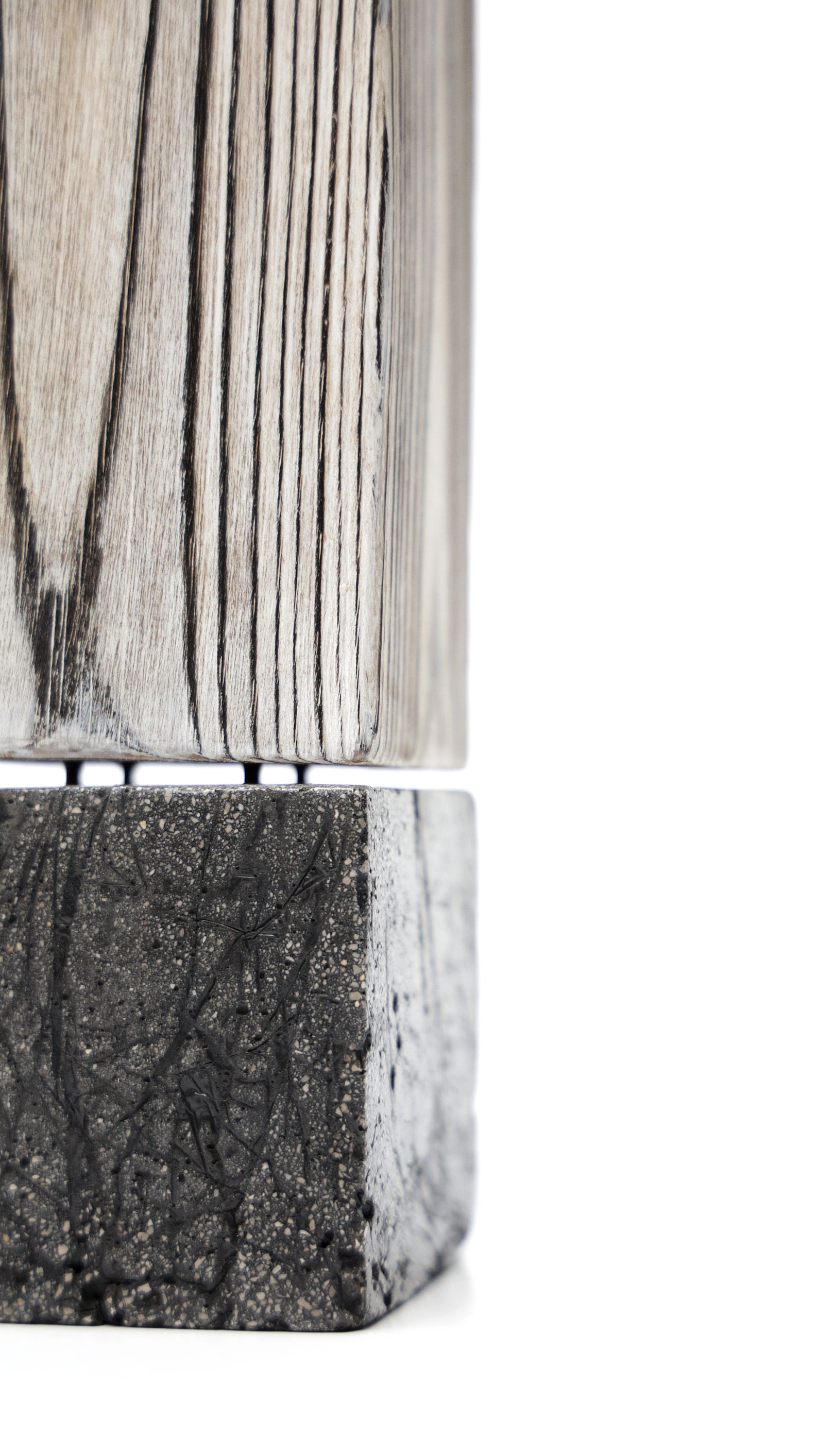 Paper Weight Bookend White Wood Bookend Heavy Bookend Burnt Etsy