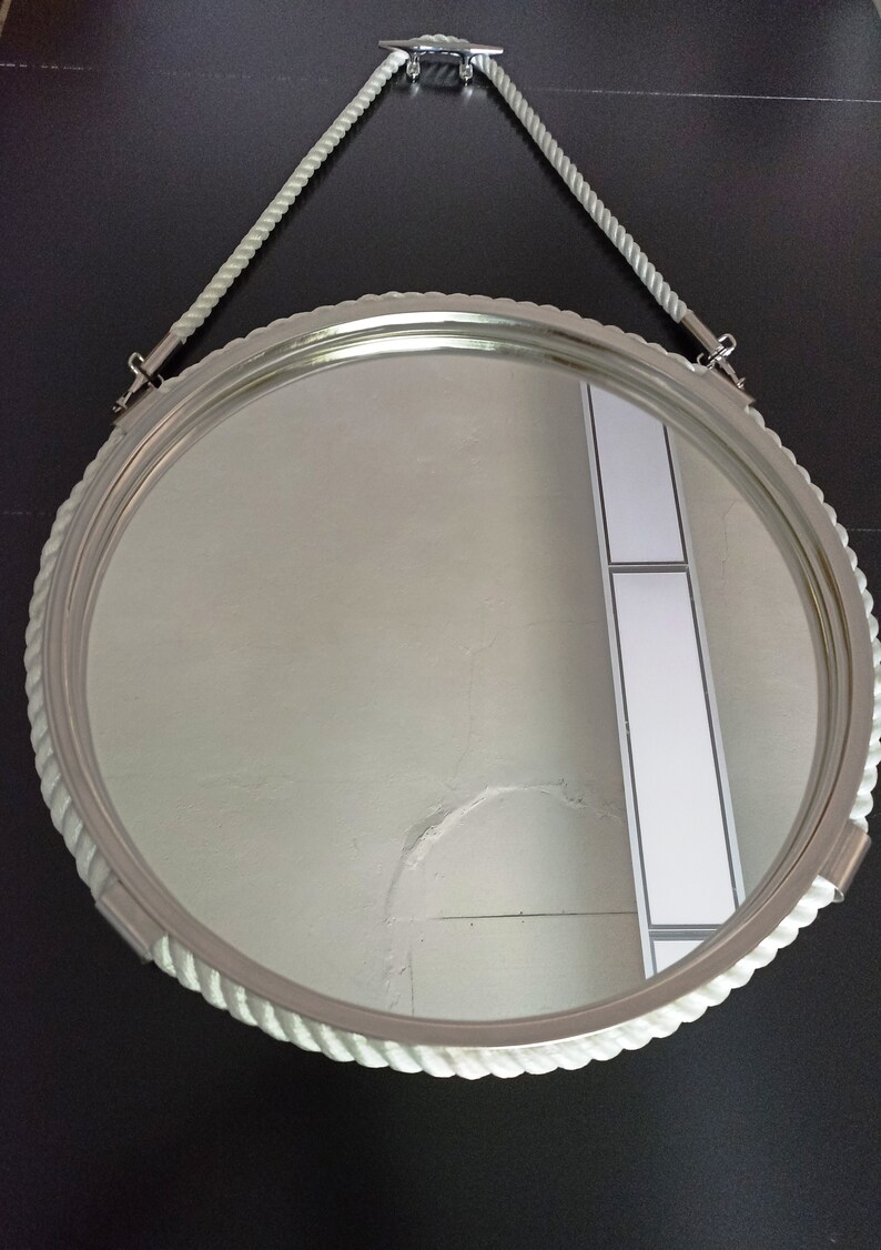 Rope Mirror Nautical Mirror Round Mirror Wall Hanging Etsy