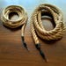 Twisted Jute Rope Light Cord: Rustic Farmhouse Lighting Cable, Rope ...