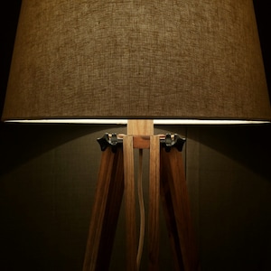 Tripod Lamp, Floor Lamp, Big Lamp, LED Lamp, Bedroom Decor, Wooden Floor Lamp, Oak Decor,Industrial Lamp, Studio Lamp, Office Lamp Tripod Lamp, Floor Lamp, Big Lamp, LED Lamp, Bedroom Decor, Wooden Floor Lamp, Oak Decor,Industrial Lamp, Studio Lamp, Office Lamp