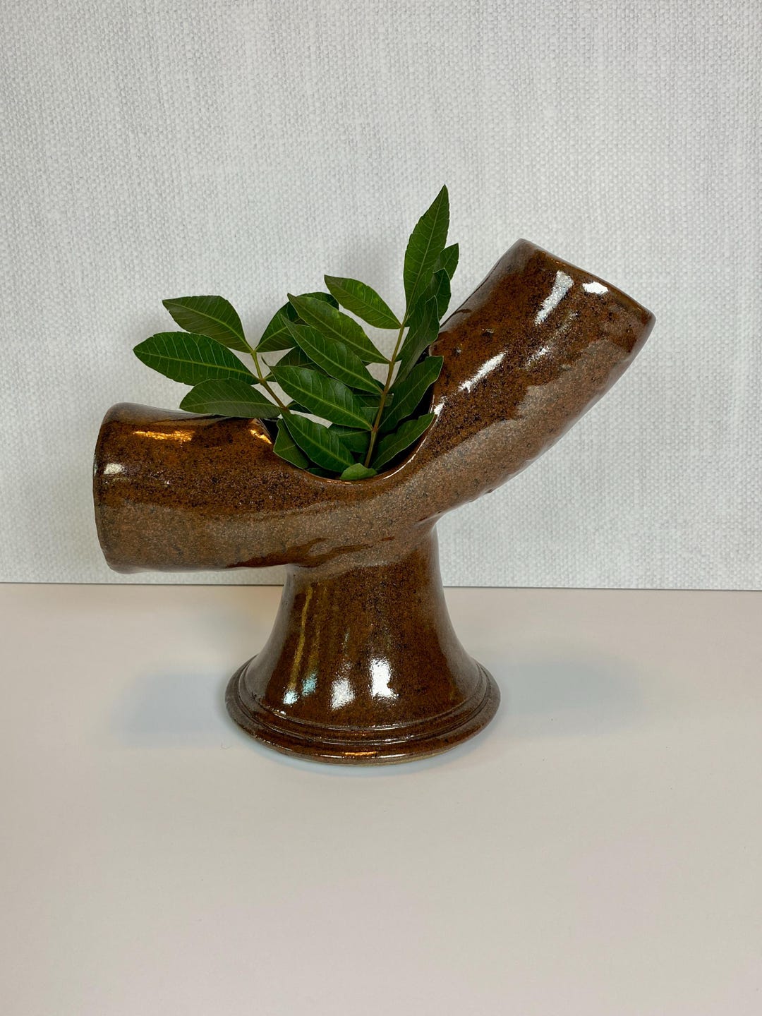 60's Vintage Mid Century Modern Stoneware Studio Pottery Vase // Indoor ...