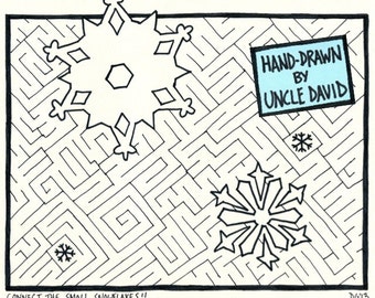 Snowflake Maze
