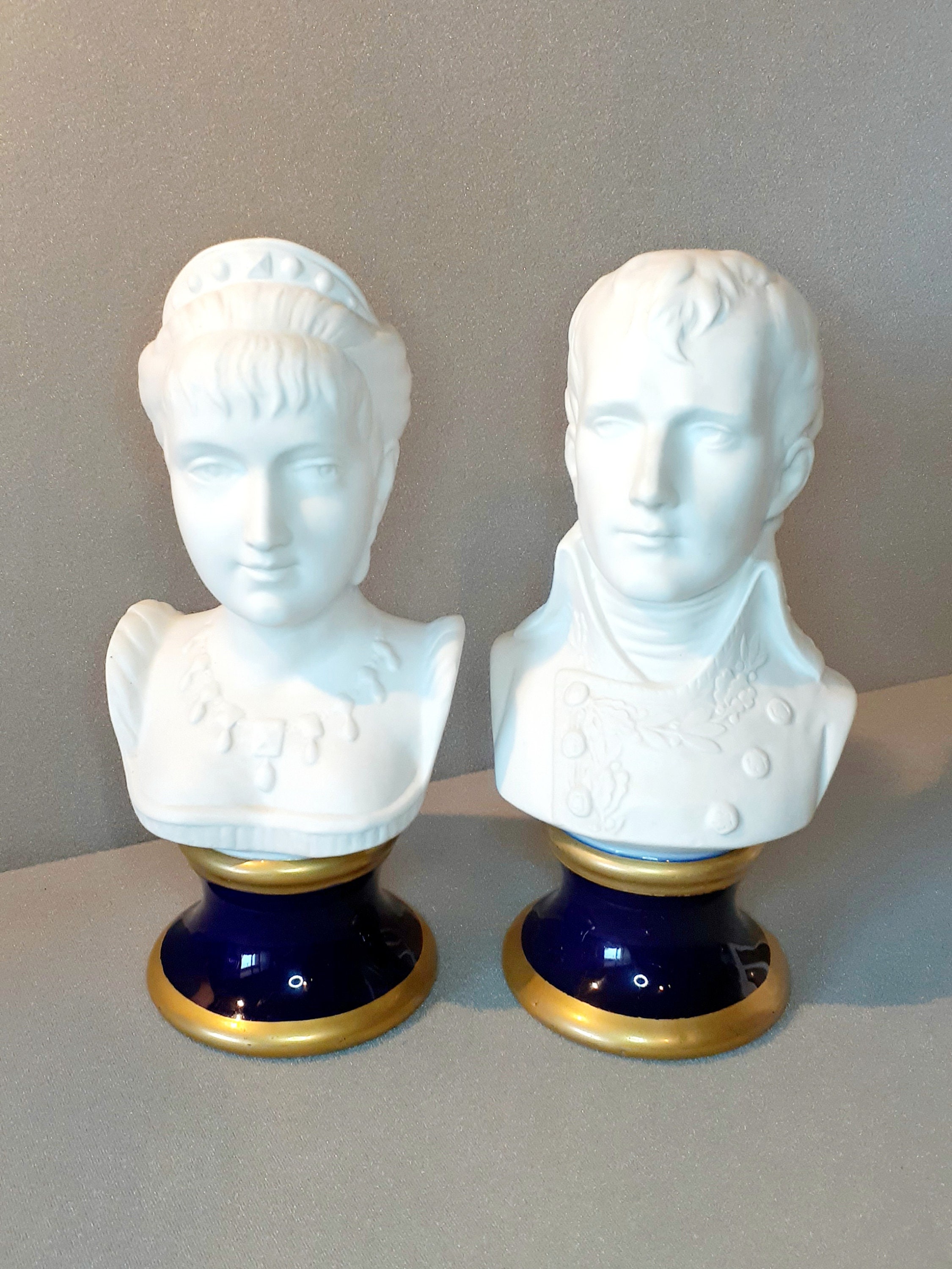 KPM Porcelain Busts Porcelain Busts Antique Porcelain Figures - Etsy UK