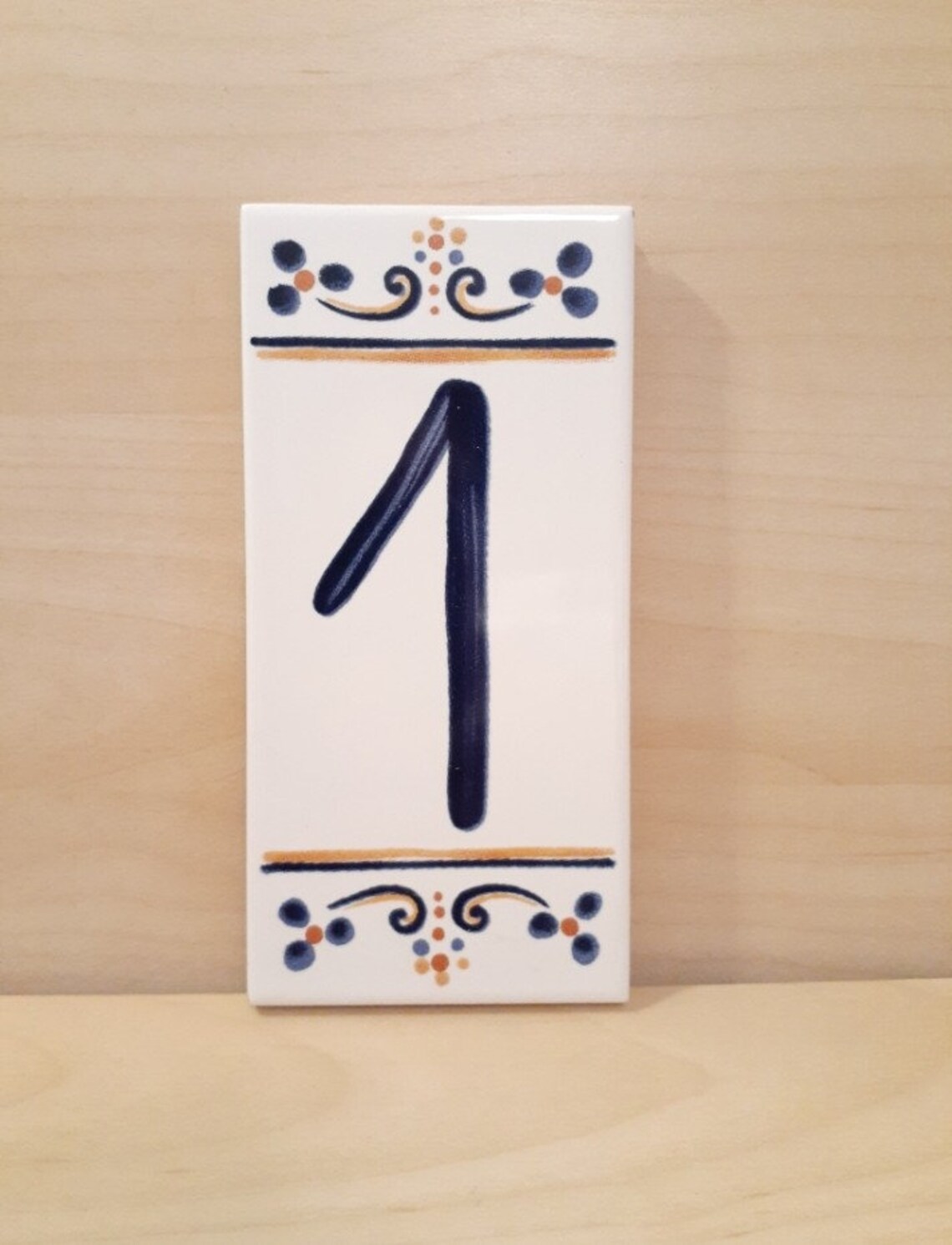 Spanish tiles address tiles number tiles letter tiles made in Etsy