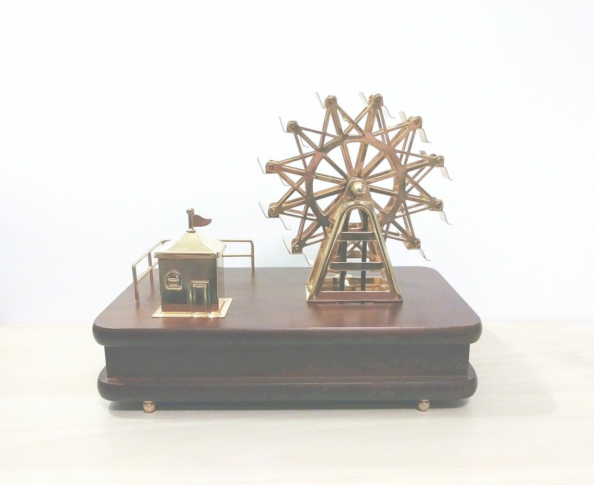 Ferris Wheel music box vintage music box ferris wheel ocean Etsy