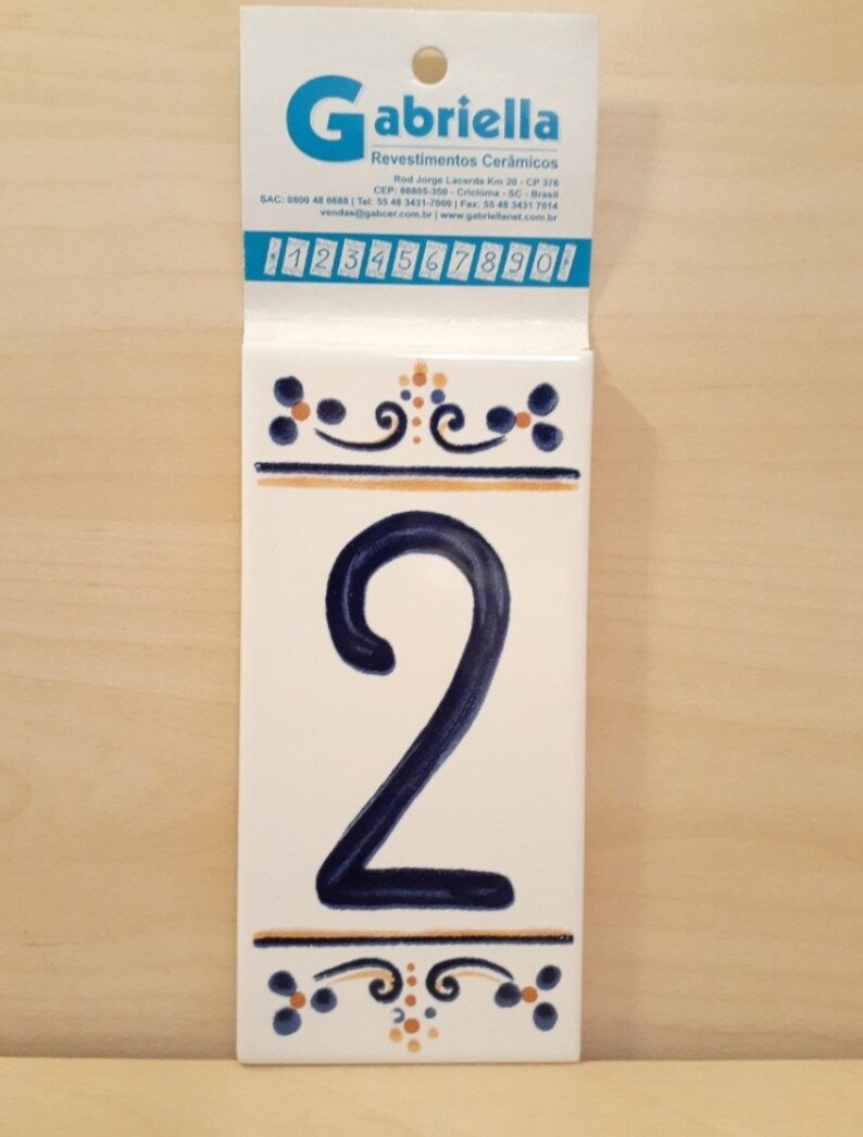 Spanish Tiles Address Tiles Number Tiles Letter Tiles Made in Etsy