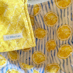 Bowl Cozy | Reversible Bowl Cozy | microwaveable Bowl Cozy | Winter Bowl Cozy | Lemon Bowl Cozy | Housewarming Gift | Christmas Gift | Gift