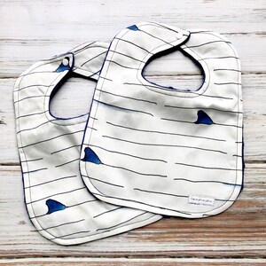 Shark Bib | Toddler Bib | Toddler Shark Bib | Newborn Shark Bib | Newborn Bib | Shark Week Baby Bib | Baby Shark