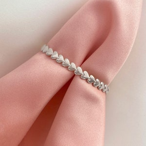 Sterling Silver Sweetheart Slider Bracelet