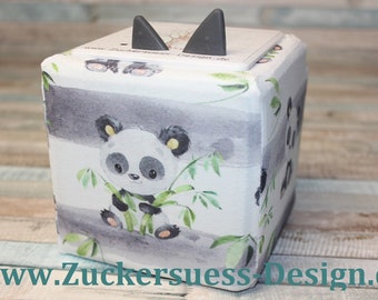 Protective cover for the well-known children's music box, cute panda