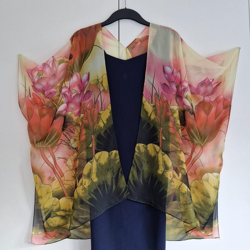 Chiffon Embroidered Kaftan main image 0