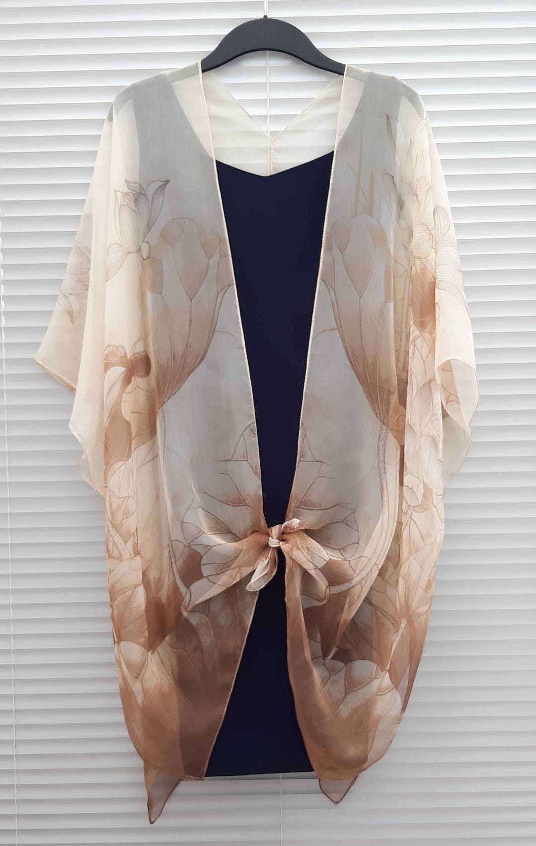Lotus Water Lilly Kimono Cardigan 