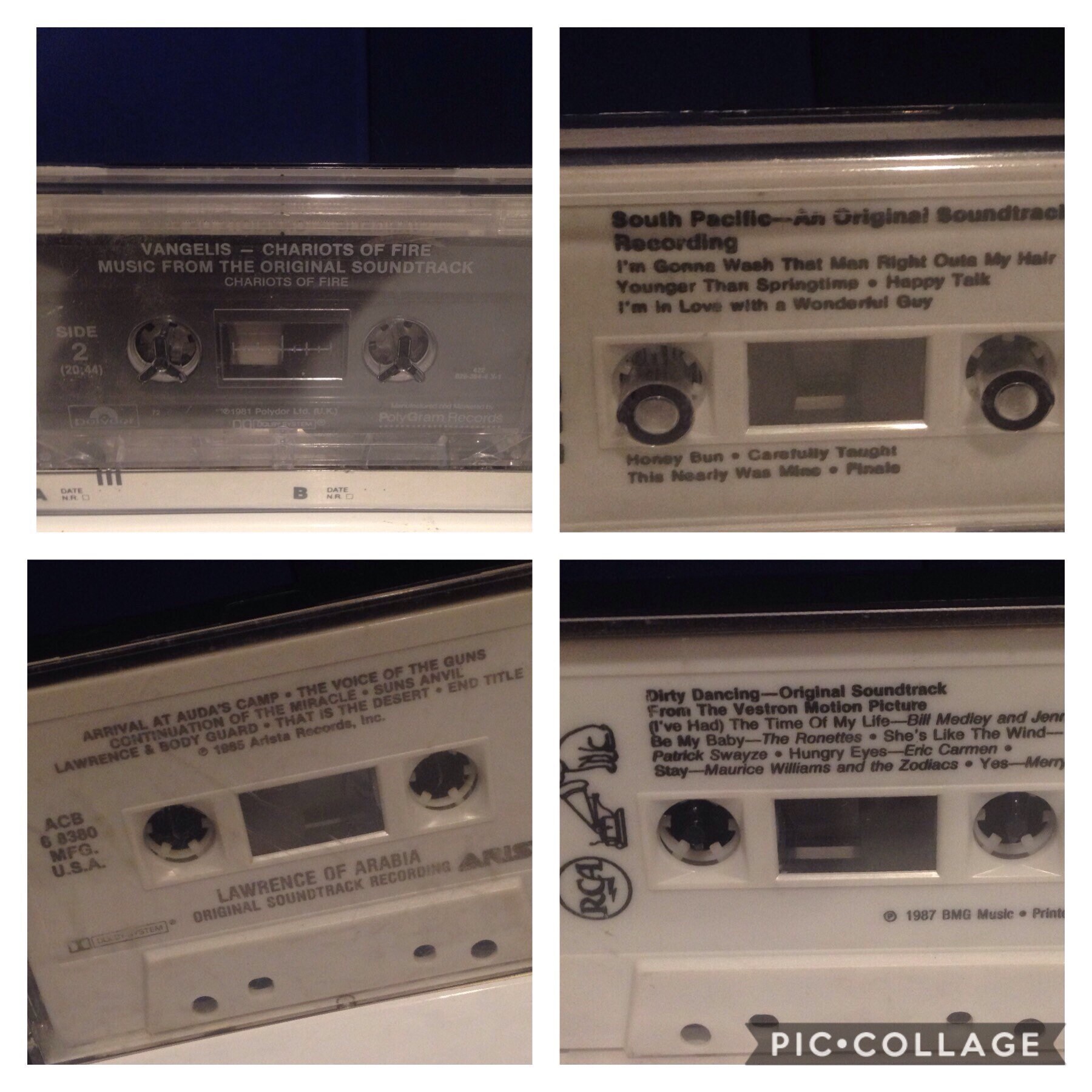 West Germany Vangelis film soundtrack cassette tape album CHARIOTS OF FIRE 