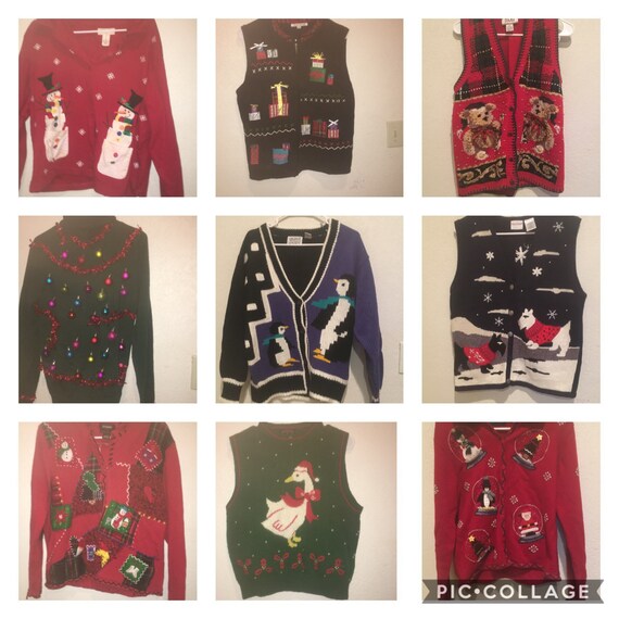 christmas vest womens