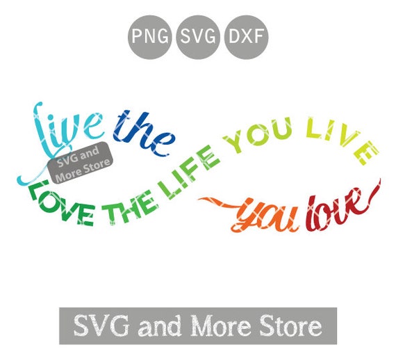 Download Infinity Autism Phase Svg Love The Life You Live Autism Svg Etsy