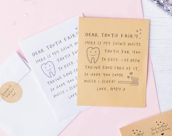 Personalised Tooth Fairy Kit