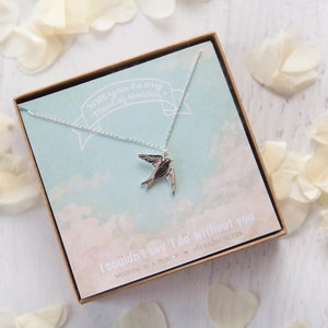 Avaler collier sur carte-cadeau personnalisé