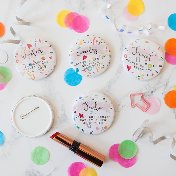 Confetti Badge