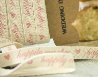 Happily Ever After Cotton Ribbon
