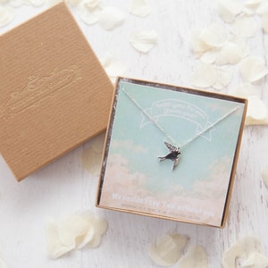 Swallow Necklace on Personalised Gift Card image 3