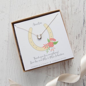 Lucky Sterling Silver Horseshoe Necklace