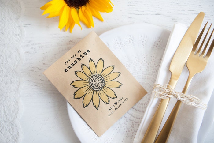 Sunflower plantable seed paper – Return to Sender