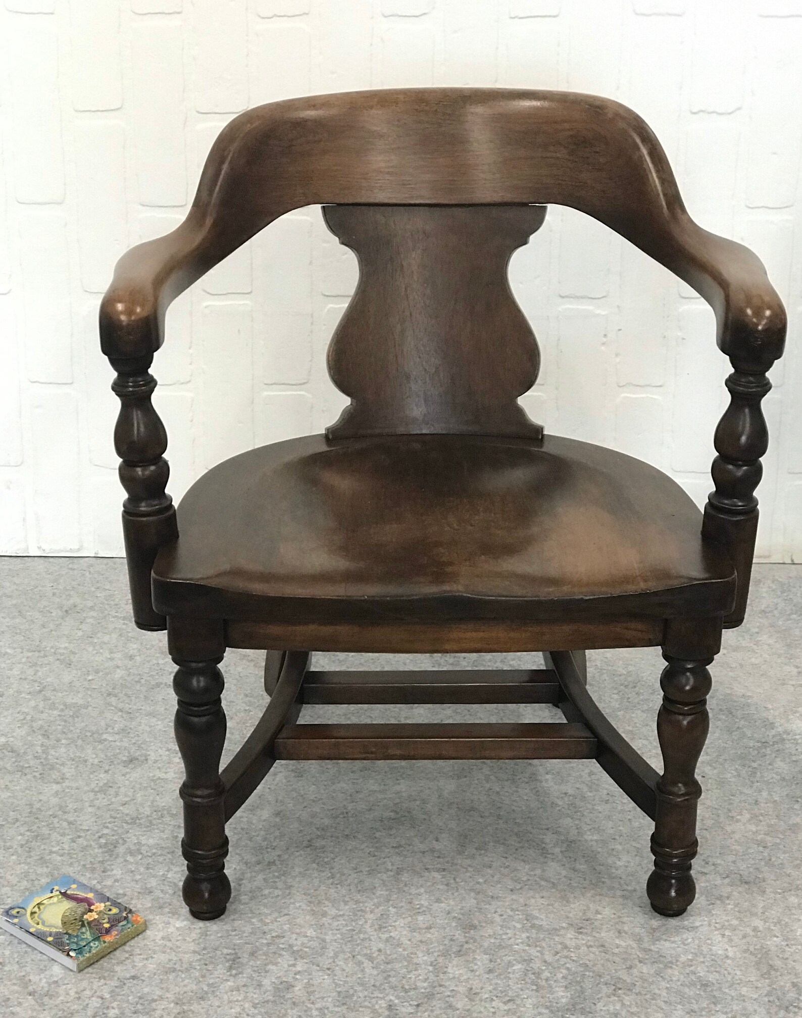 Child's Gunlocke Library Chair/ Child Size Bankers Etsy