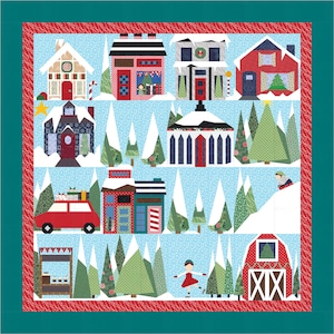 Christmas Village Quilt