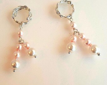 NON Piercing Nipple Dangles with or without Sterling Silver Rings