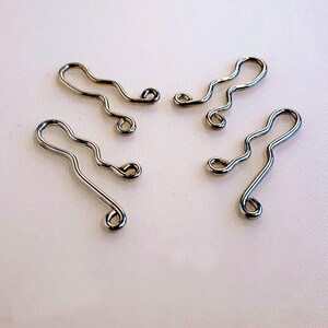 No Pierce Nipple Rings & Clips Sterling Silver, adjustable, sexy image 9