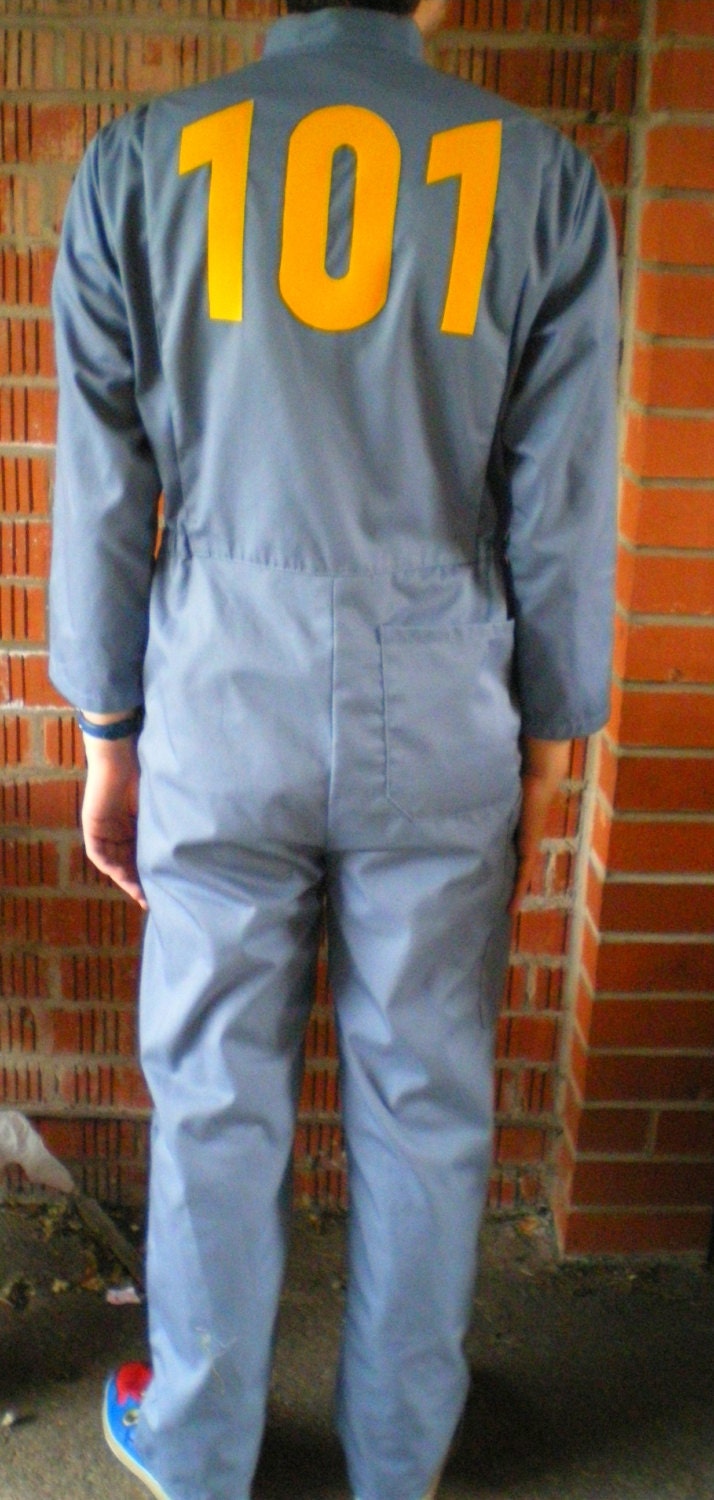 Vault 101 Inspired Jumpsuit From Fallout 3. - Etsy Singapore