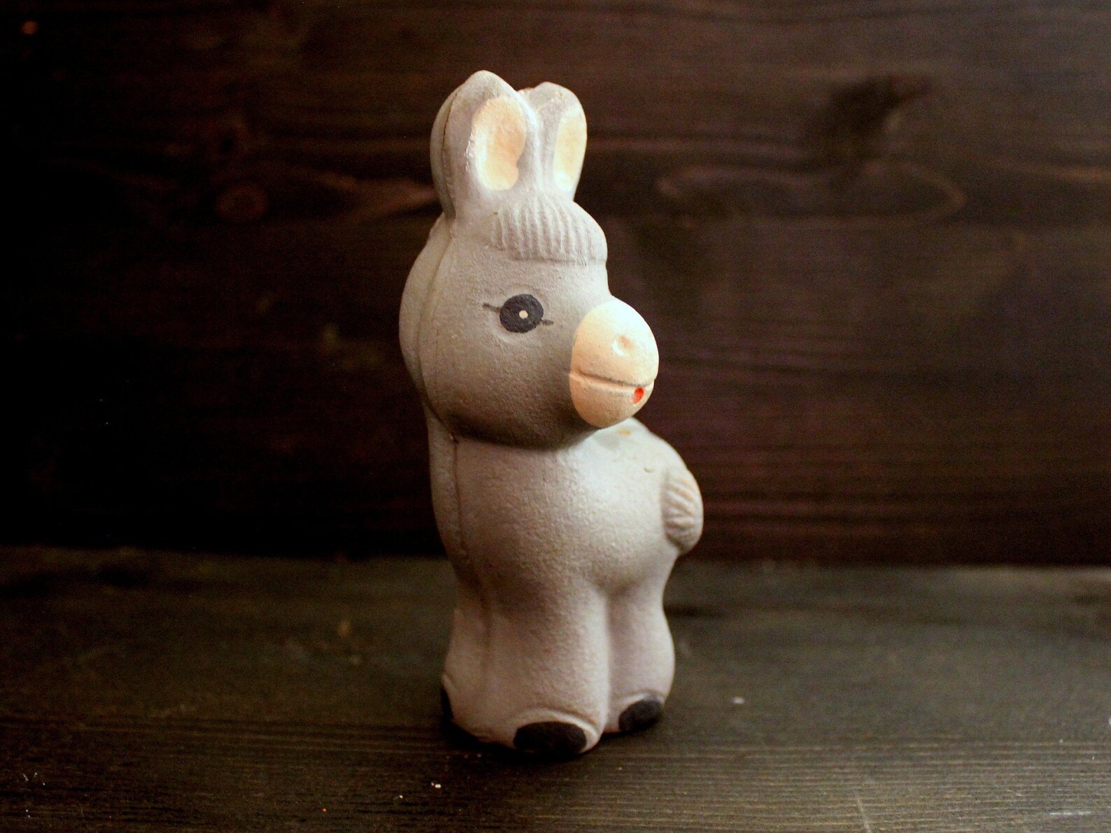 Vintage rubber toy donkey squeak toy Vintage rubber bath dolls Etsy