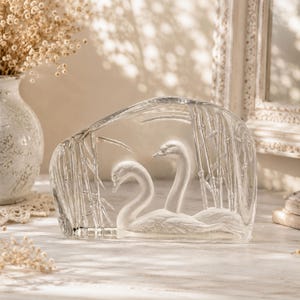 Mats Jonasson Swan - Etsy