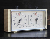 Tournament chess timer Jantar Vintage bakelite chess clock Mechanical chess clock set