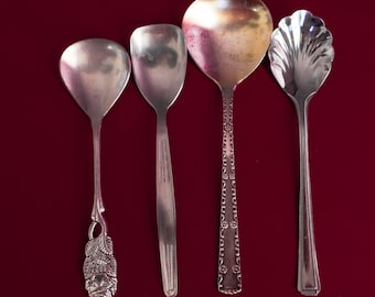 5 Fourchettes + 2 Cuillères Christofle Métal Argenté - Modèle Rubans - Occasion