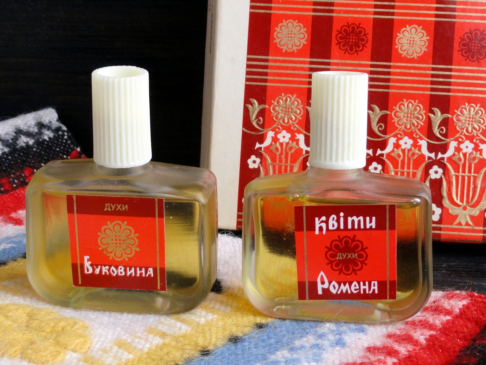 2x Russian Perfume for Women in Box Songs of Ukraine Eau De Etsy