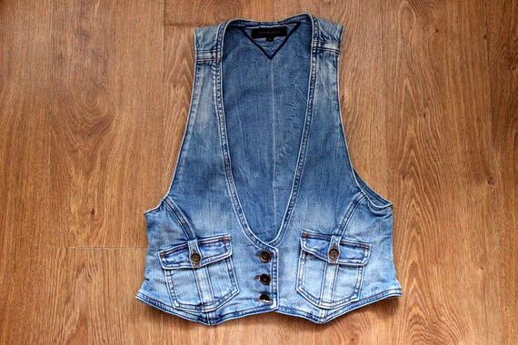 tommy hilfiger denim vest