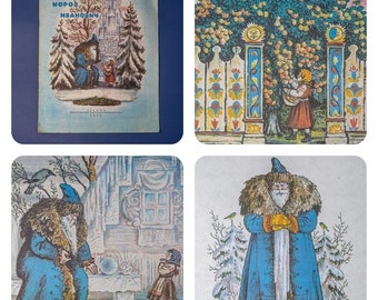 Livre de contes de fées russes Moroz Ivanovich de Vladimir Odoevsky