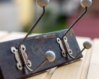 Atomic coat rack Coat hook wall mount Metal clothes rack Industrial decor Hangers with hooks for wall USSR