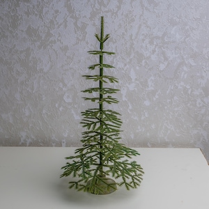 Mini Albero Di Natale Artificiale 60 Cm Da Tavolo Con Decorazioni – 24 Pollici Con Base, Ornamenti E Luci - 4
